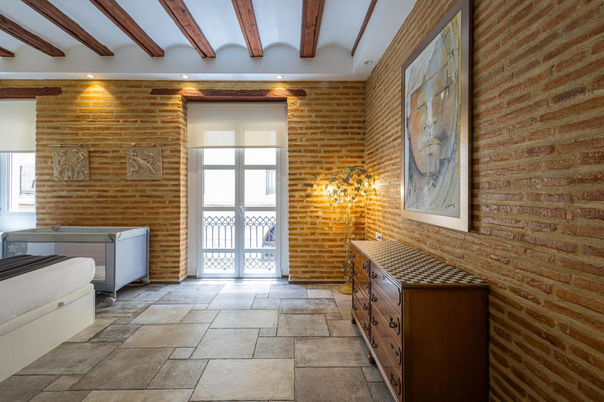 バレンシアFlorit Flats - Center Modern 1Br 2Bth Terrace Wi-Fi Acアパートメント エクステリア 写真