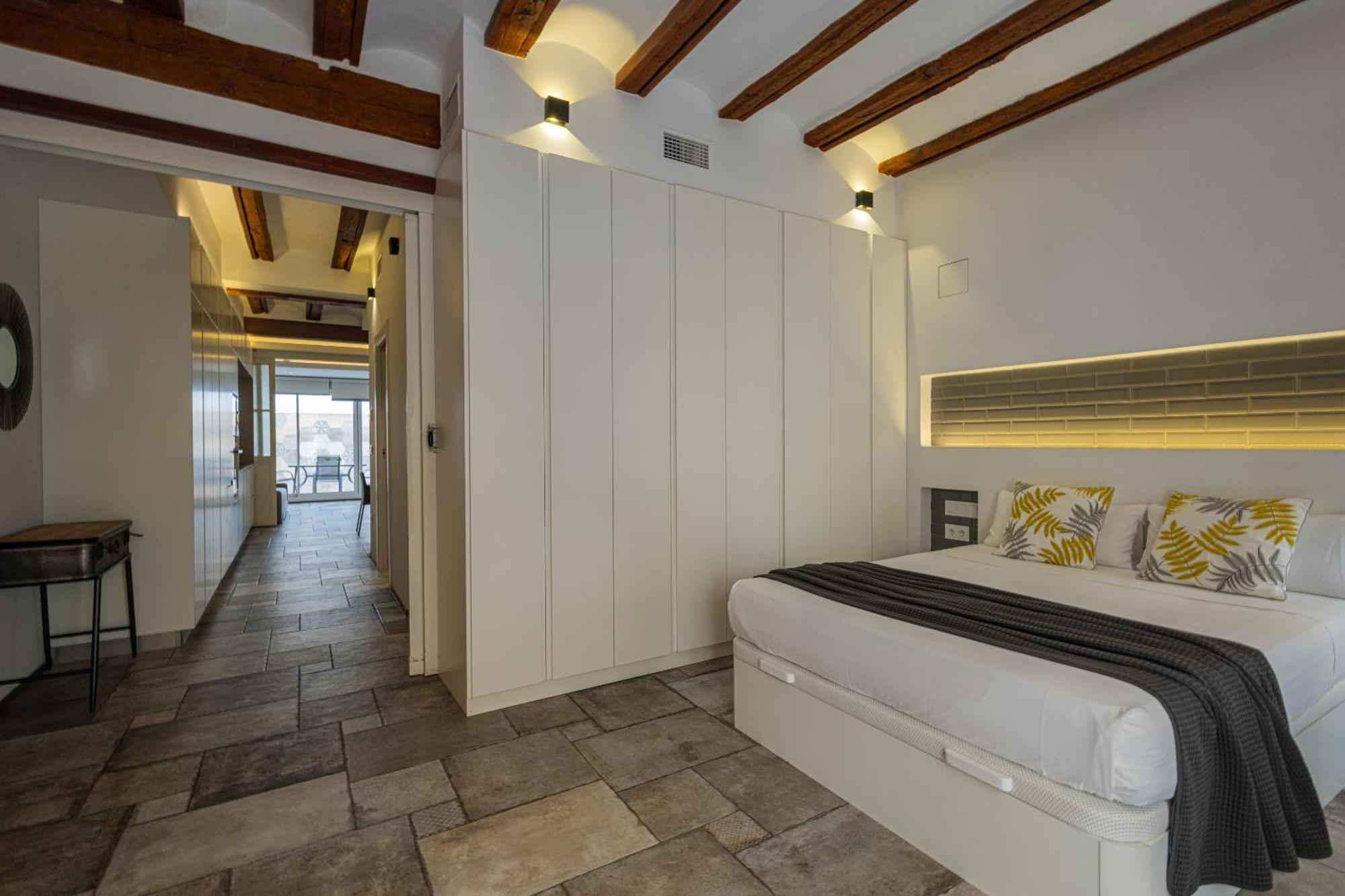 バレンシアFlorit Flats - Center Modern 1Br 2Bth Terrace Wi-Fi Acアパートメント エクステリア 写真