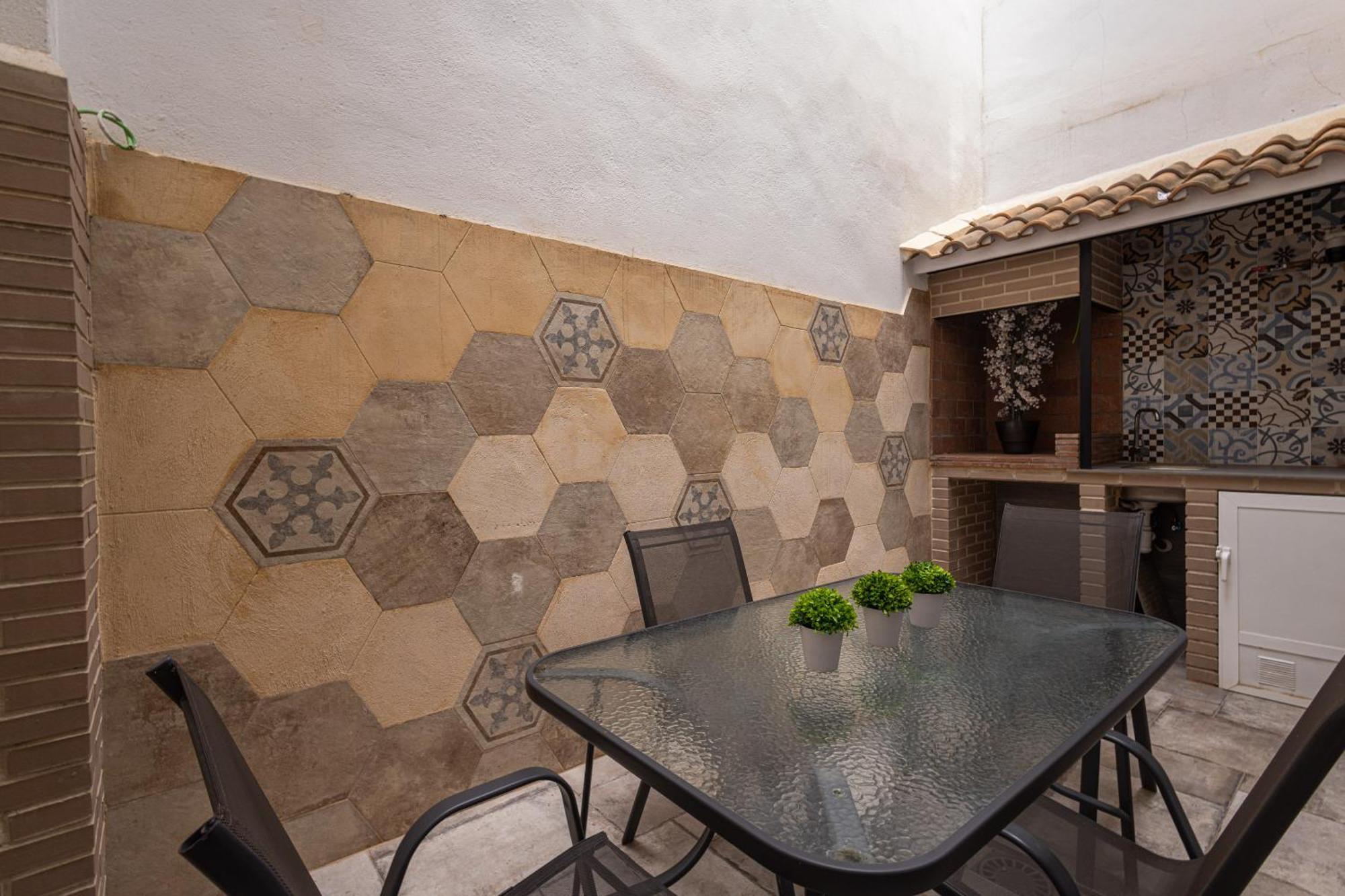 バレンシアFlorit Flats - Center Modern 1Br 2Bth Terrace Wi-Fi Acアパートメント エクステリア 写真